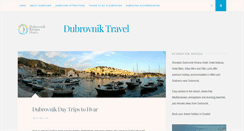 Desktop Screenshot of dubrovnik-travels.com